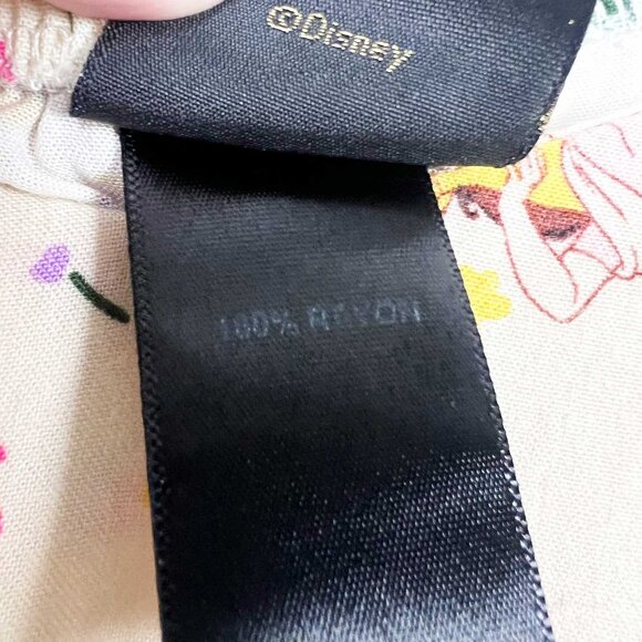 Disney Beauty And The Beast Belle Floral Sweetheart Dress - Picture 8 of 9